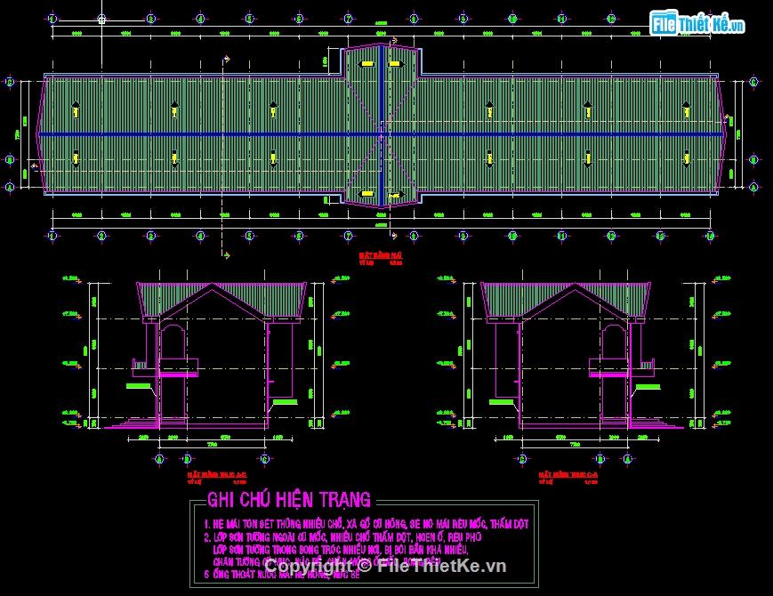 trường tiểu học kim đồng 7.7x48m,trường học 2 tầng,Bản vẽ trường tiểu học,thiết kế trường tiểu học,mẫu trường tiểu học 2 tầng