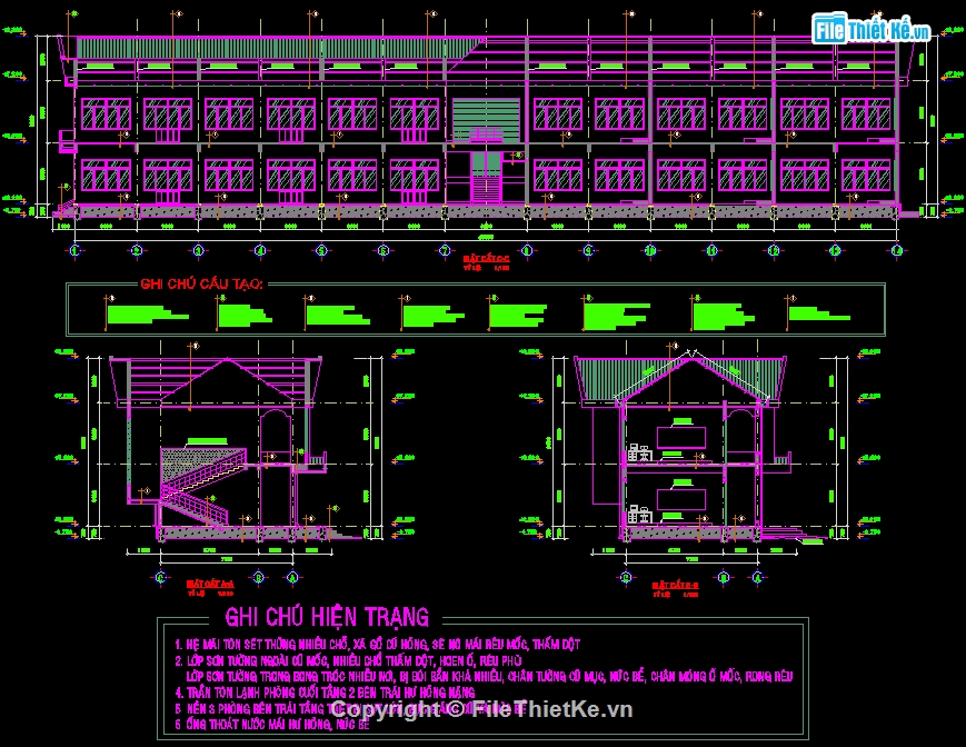 trường tiểu học kim đồng 7.7x48m,trường học 2 tầng,Bản vẽ trường tiểu học,thiết kế trường tiểu học,mẫu trường tiểu học 2 tầng