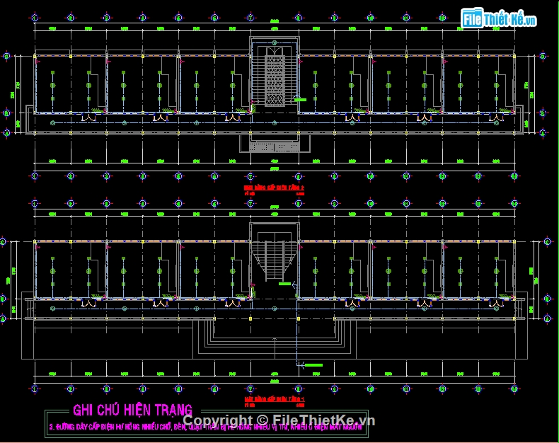 trường tiểu học kim đồng 7.7x48m,trường học 2 tầng,Bản vẽ trường tiểu học,thiết kế trường tiểu học,mẫu trường tiểu học 2 tầng