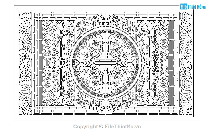 Hàng rào CNC đẹp,File dxf hàng rào cnc,Hàng rào cnc file dxf,Autocad hàng rào cnc
