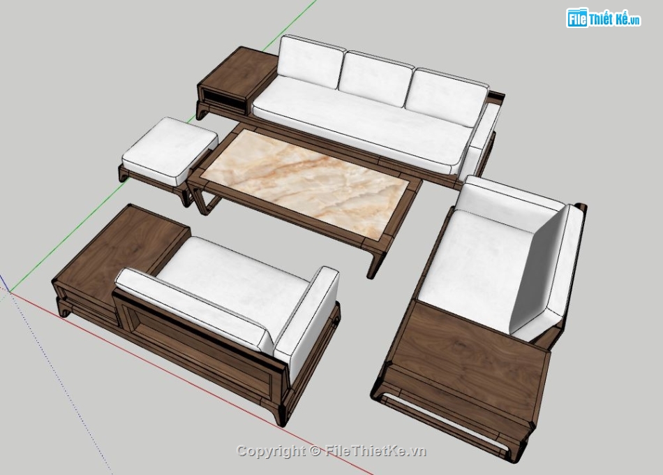 model sofa,ghế sofa,sktechup ghế sofa