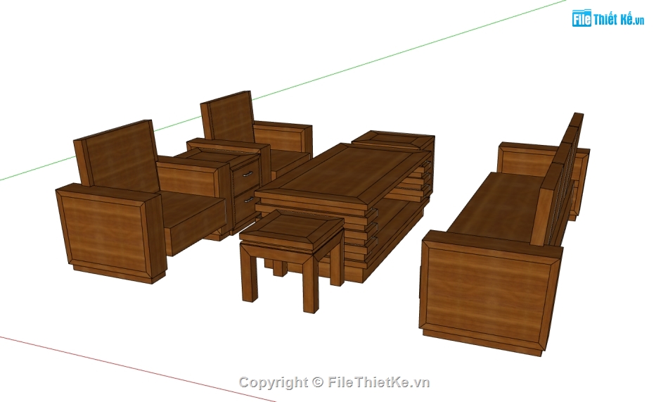 bàn ghế phòng khách,sketchup bàn ghế,sketchup bàn ghế phòng khách,model bàn ghế phòng khách