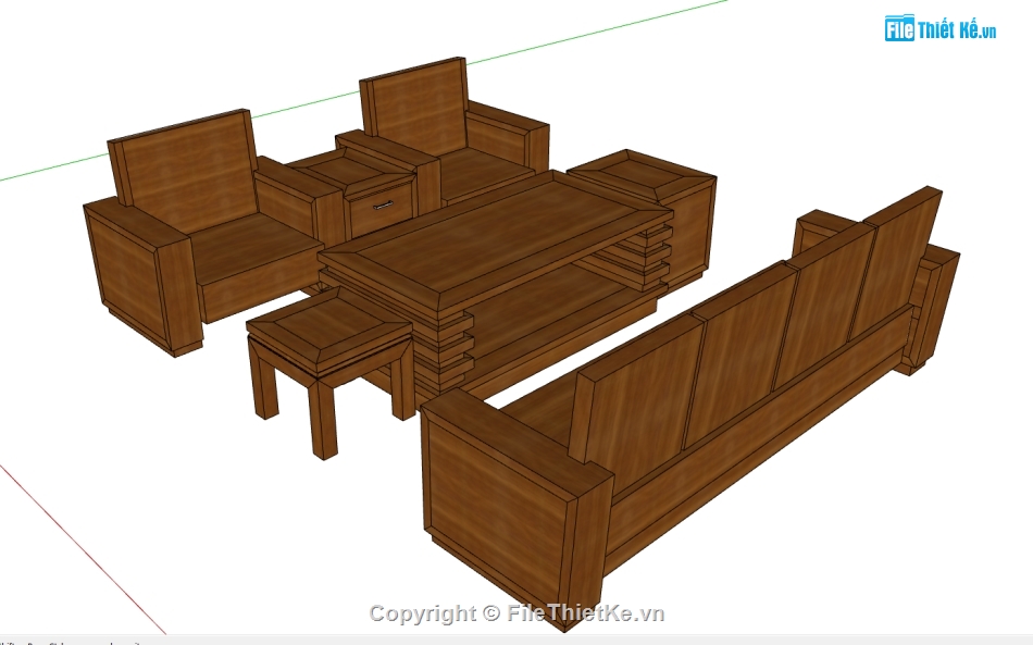 bàn ghế phòng khách,sketchup bàn ghế,sketchup bàn ghế phòng khách,model bàn ghế phòng khách