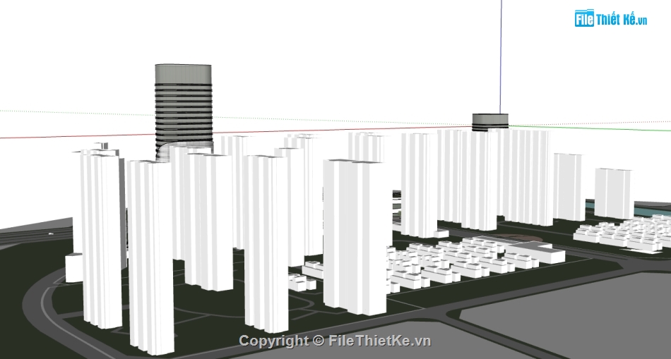 building sketchup,Nhà cao tầng sketchup,sketchup Nhà cao tầng,file 3d Nhà cao tầng