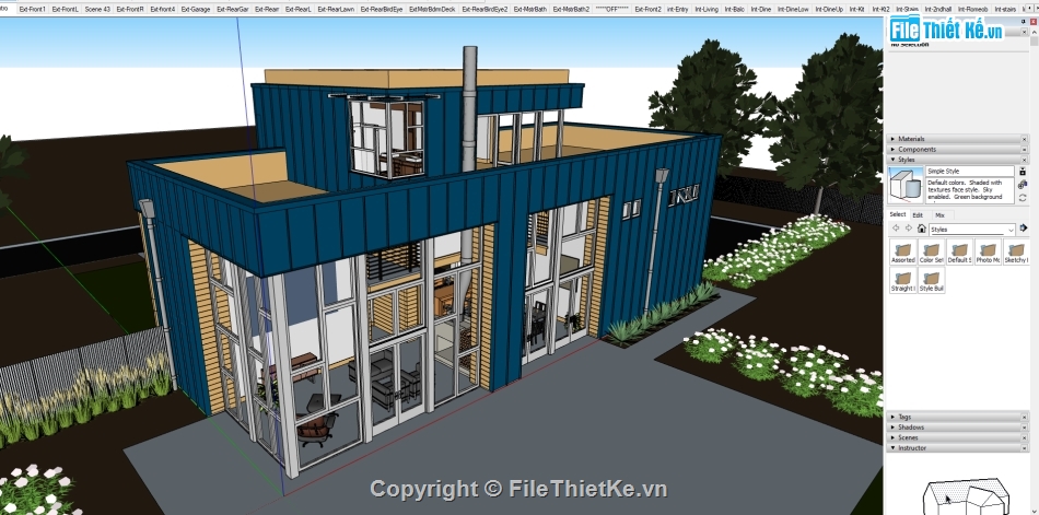 model sketchup văn phòng,filesketchup văn phòng,file su văn phòng công ty,văn phòng file sketchup,model văn phòng công ty