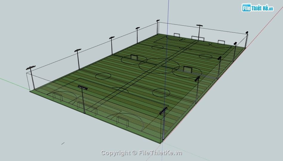 sân bóng nhân tạo,file su sân bóng nhân tạo,model su sân bóng nhân tạo,model 3d sân bóng nhân tạo,file 3d sân bóng nhân tạo