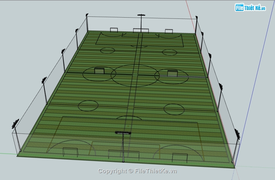 sân bóng nhân tạo,file su sân bóng nhân tạo,model su sân bóng nhân tạo,model 3d sân bóng nhân tạo,file 3d sân bóng nhân tạo