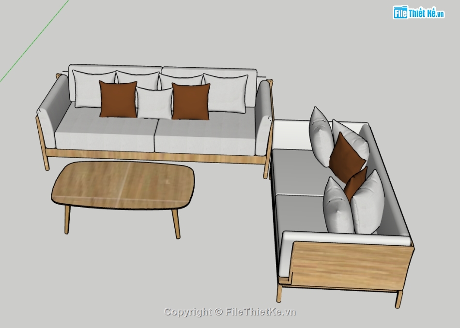 sketchup sofa,sofa hiện đại,model 3d sofa,file sketchup sofa