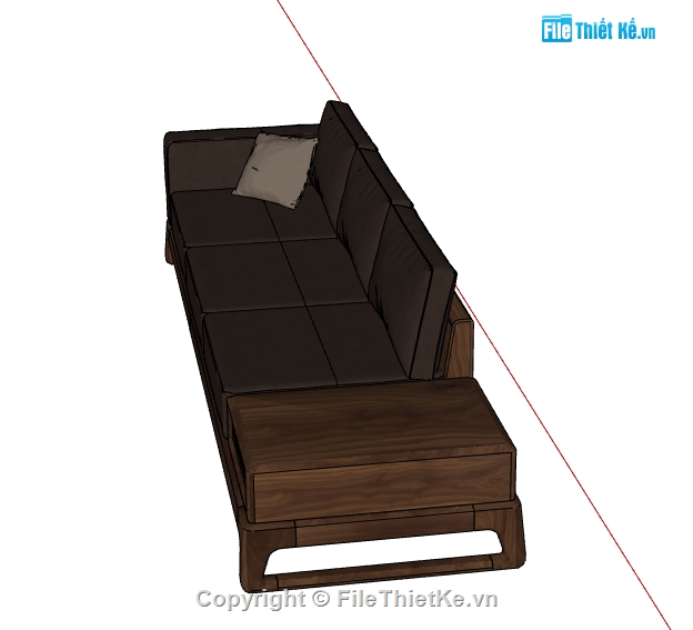 model sofa,sofa phòng khách,sketchup sofa