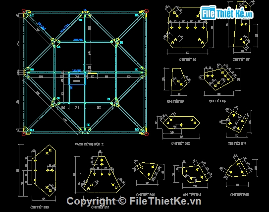 tháp truyền hình,tháp truyền thanh,kết cấu thép tháp 60m,kết cấu tháp truyền hình,kết cấu tháp thép