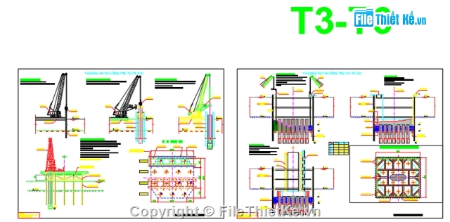 thi công mố trụ cầu,thi công cọc khoan nhồi,mố trụ ngập nước,mố trụ trêncanjn,đảo nhô,đảo nổi