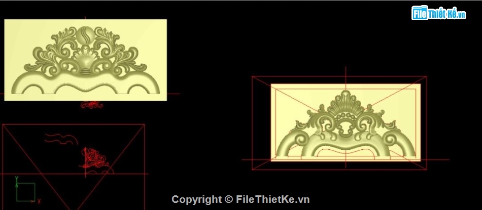 mẫu ghế cnc,vai ghế lá tây jdpaint,mẫu vai ghế lá tây