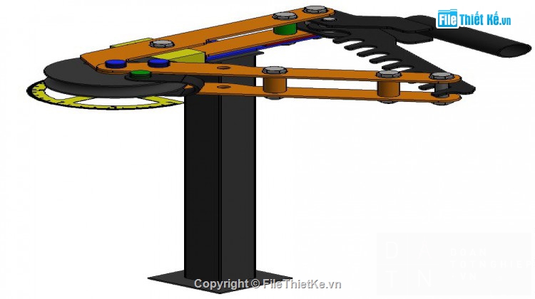 Thiết kế,máy uốn ống bằng tay,3D máy uốn ống bằng tay