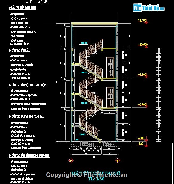 Thiết kế nhà phố,Thiết kế kiến trúc,kết cấu nhà phố,nhà phố 5 x 20m