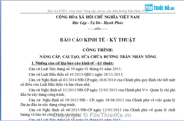 Bản vẽ thiết kế đường,Bản vẽ kèm dự toán thiết kế đường,Bản vẽ đường Trần Nhân Tông