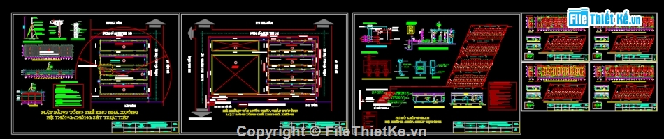 thiết kế hệ thống pccc nhà xưởng,bản vẽ PCCC,file cad PCCC nhà xưởng,bản vẽ PCCC nhà xưởng,hệ thống chống sét