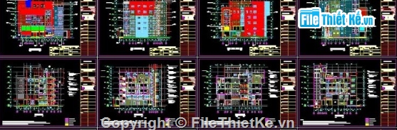bệnh viện 6 tầng,cad bệnh viện 6 tầng,file cad bệnh viện 6 tầng
