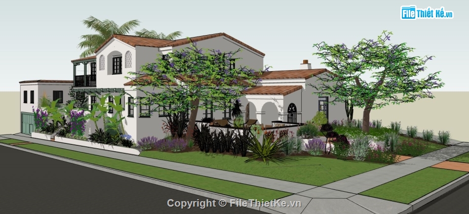 Thiết kế biệt thự,su biệt thự,model su biệt thự