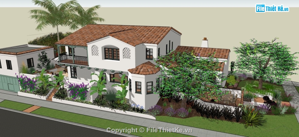 Thiết kế biệt thự,su biệt thự,model su biệt thự
