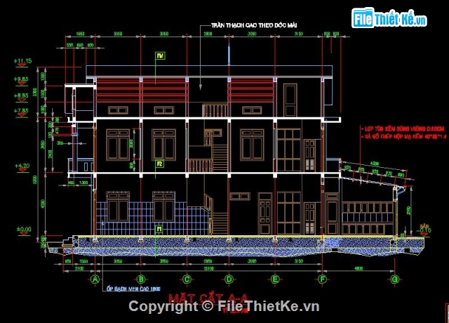 biệt thự 7x15m,mẫu nhà biệt thự,biệt thự 2 tầng,mẫu biệt thự thông dụng