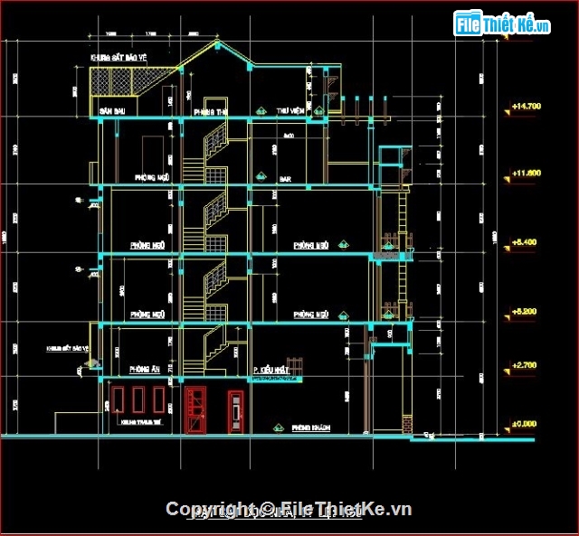 Bản vẽ cấp thoát nước,cấp thoát nước căn hộ 4 tầng,cấp nước,thuyết minh