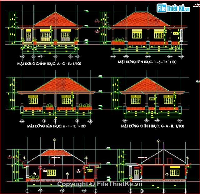 trường mầm non 26/3,bản vẽ trường mầm non 26/3,thiết kế trường mầm non 26/3