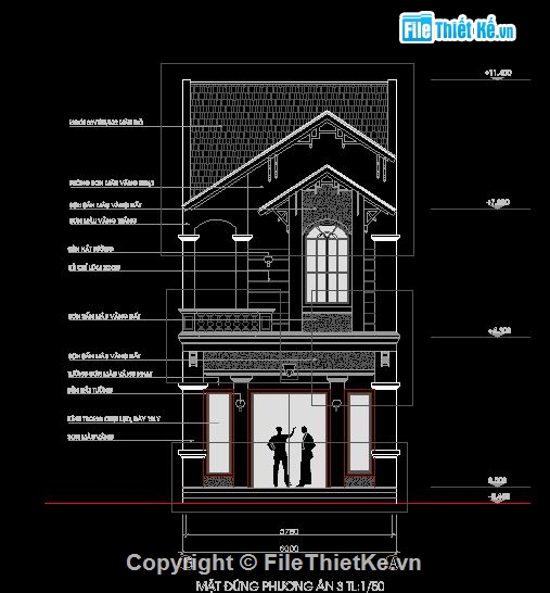 Thiết kế nhà phố,nhà phố 2 tâng,Bản vẽ nhà phố,nhà phố kích thước 6x12m