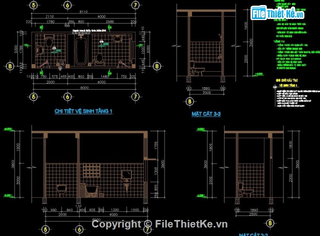 bản vẽ 3 tầng,bản vẽ thiết kế,Nhà dân 2.5 tầng,nhà kích thước 8 x 18m
