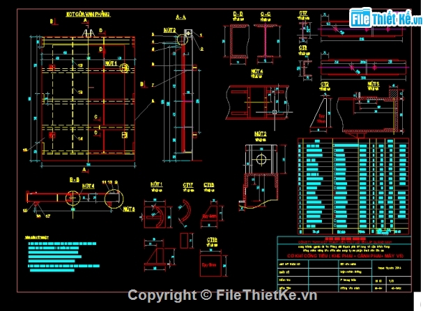 cánh phai,cần v5,cánh cống,thiết kế cửa phai cánh phai,bản vẽ máy v5,Chi tiết cần vít me