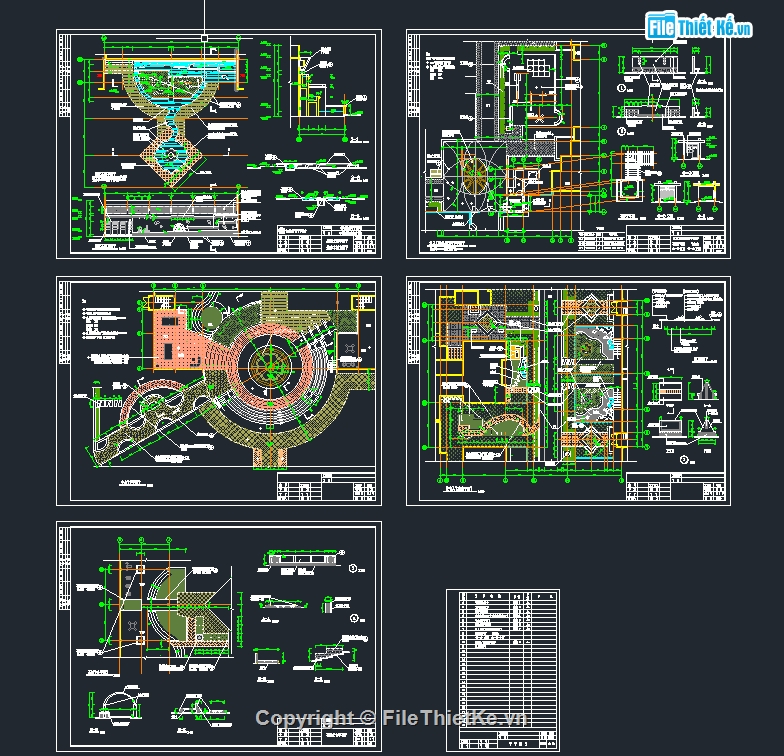 thiết kế công viên file cad,cảnh quan công viên file autocad,file autocad thiết kế cảnh quan