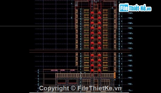 chung cư 32 tầng,file cad chung cư,chung cư file cad,autocad chung cư