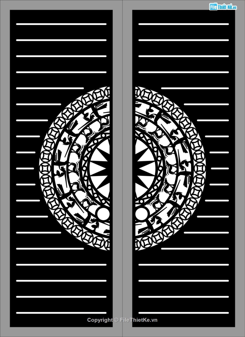 cổng trống đồng cnc,file cổng dxf đẹp,mẫu cổng sắt
