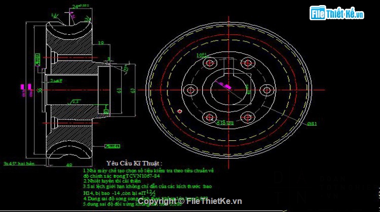 dao phay lăn răng,Thiết kế kết cấu,kế hoạch cơ cấu