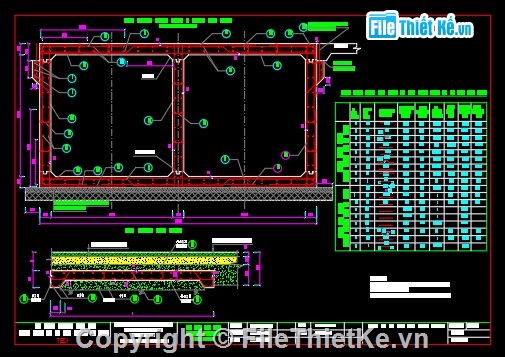 Thiết kế,thống kê,cốt thép,cad khối,cống hộp 2x 2.5m,cống hộp 2.5m x2.5m