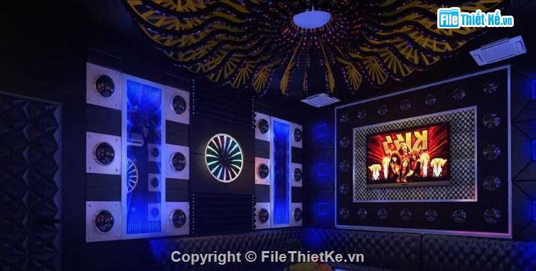 phòng karaoke file sketchup,model su phòng karaoke,phòng karaoke model su,file su phòng karaoke