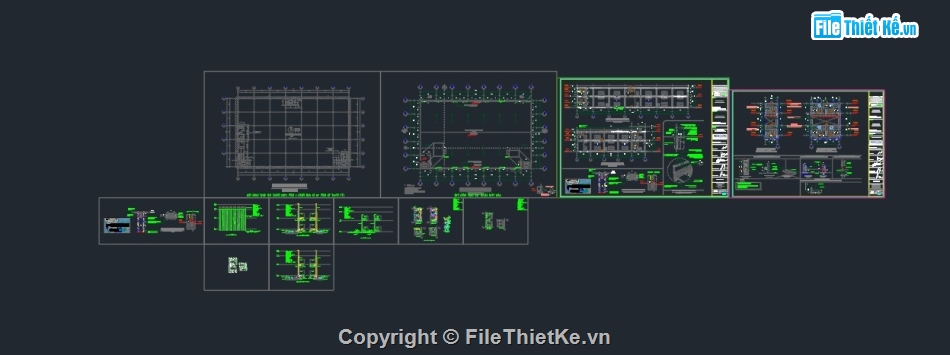 hệ thống nước nhà xưởng,kiến trúc nhà xưởng,bản vẽ nhà xưởng