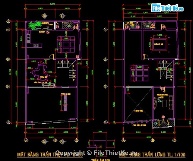 Thiết kế kiến trúc,biệt thự 8.5x16.5m,nhà phố 4 tầng