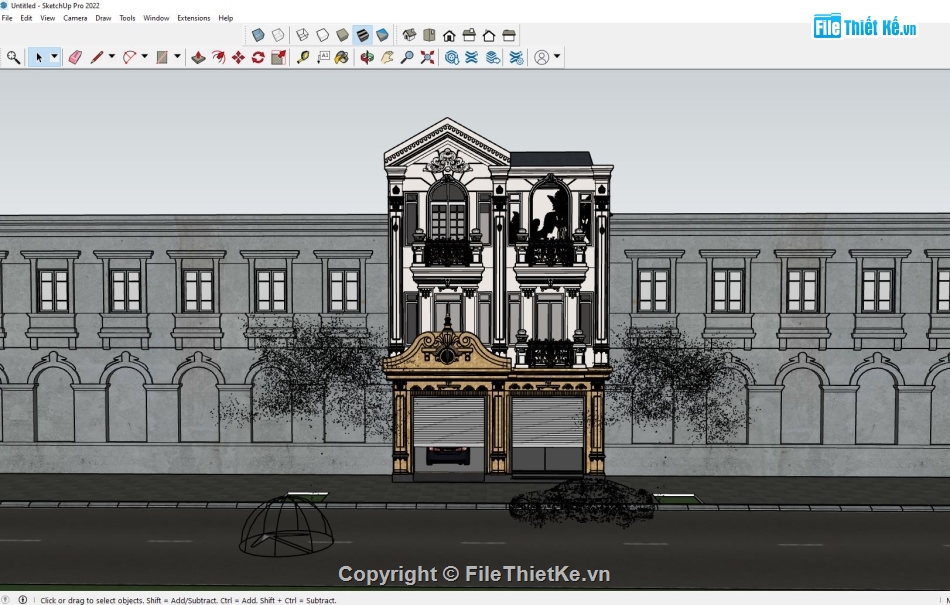 Biệt thự 3 tầng 8x12m,File cad biệt thự 3 tầng,Model su biệt thự 3 tầng,Kiến trúc biệt thự 3 tầng,Biệt thự 3 tầng file cad,biệt thự 3 tầng file sketchup