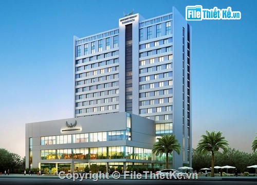 Khách sạn 4 sao,kiến trúc khách sạn,Khách sạn Blue Moon