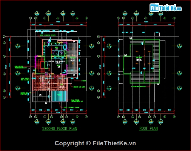 Thiết kế biệt thự,Thiết kế kiến trúc,kiến trúc biệt thự 8x13.5m,biệt thự mái bằng,biệt thự 3 tầng mái bằng