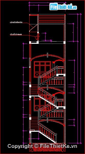 Thiết kế nhà phố,nhà phố 4x18m,bản vẽ nhà phố
