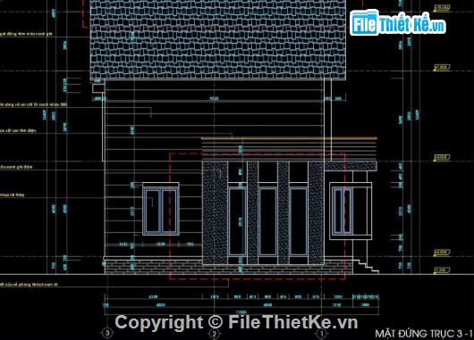 biệt thự 2 tầng,cad biệt thự 2 tầng,file cad biệt thự 2 tầng