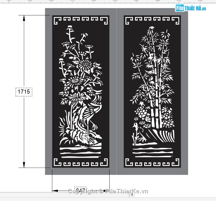 mẫu tứ quý cnc,file cnc cổng tứ quý,mẫu cnc cổng tứ quý