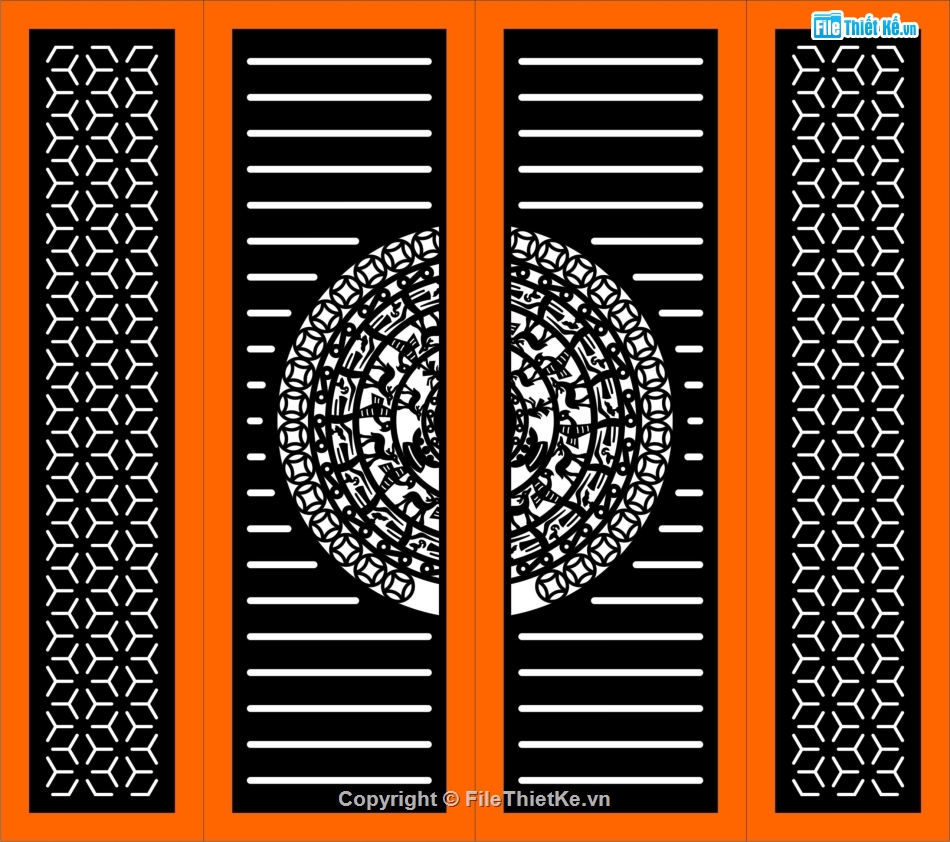 cổng 4 cánh cnc,file cnc cổng 4 cánh,mẫu cổng 4 cánh