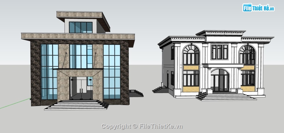 sketchup cửa hàng,file su cửa hàng,model su cửa hàng