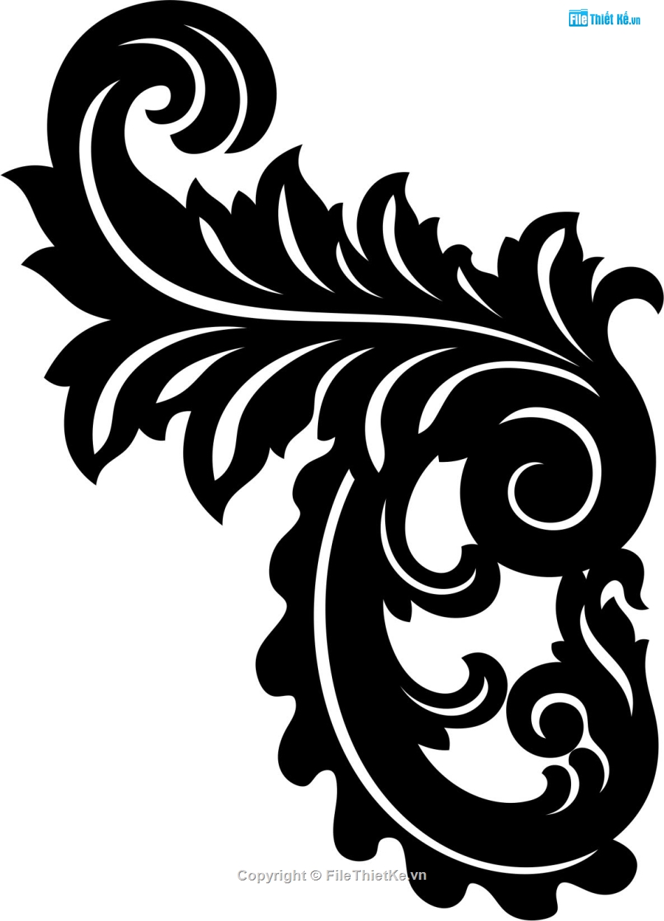mẫu hoa lá tây,hoa góc lá tây,hoa góc cnc,file dxf hoa góc