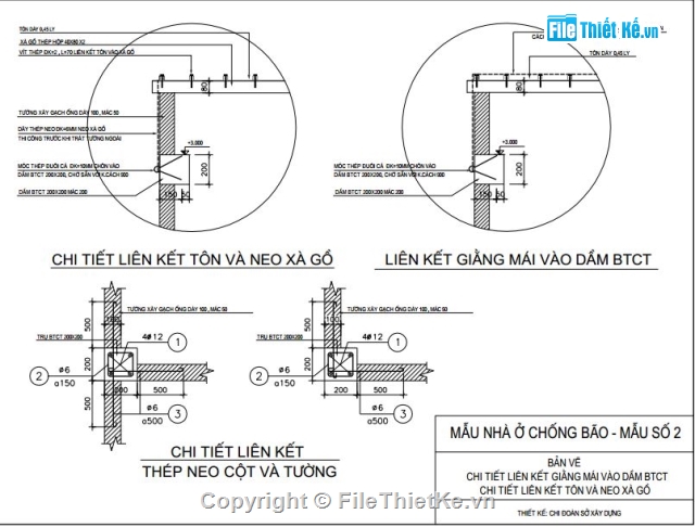 Nhà tránh bão,mẫu nhà tránh bão,thiết kế nhà tránh bão