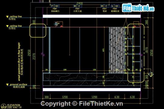 Thiết kế nội thất,cad nội thất,file nội thất