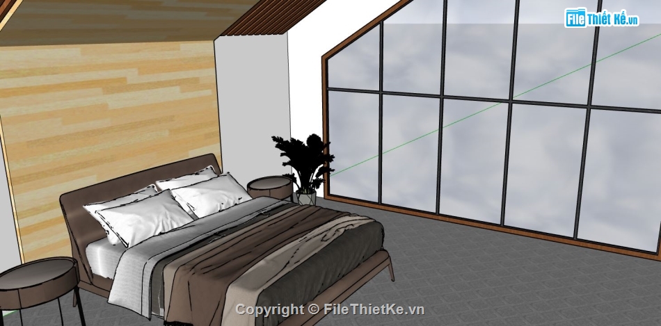 mẫu phòng đẹp,su phòng ngủ,mẫu phòng ngủ,sketchup phòng ngủ