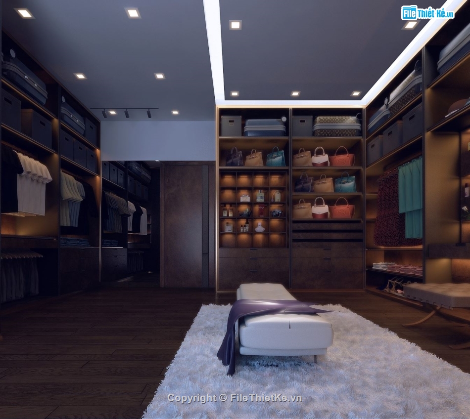 model su phòng thay đồ,phòng thay đồ file sketchup,phòng thay đồ model